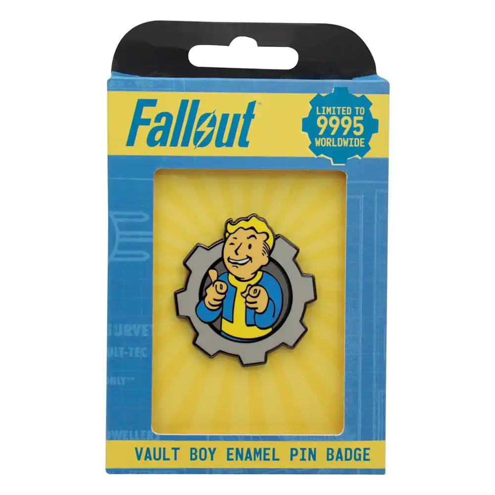 Fallout Odznak s špendlíkom Charisma Boy Limited Edition produktová fotografia
