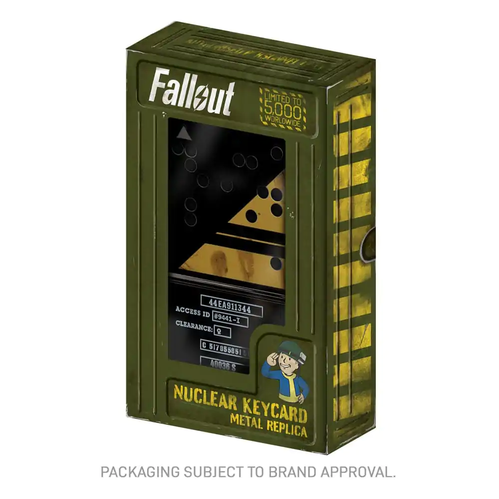 Fallout Eternal replika jadrovej karty Limited Edition produktová fotografia