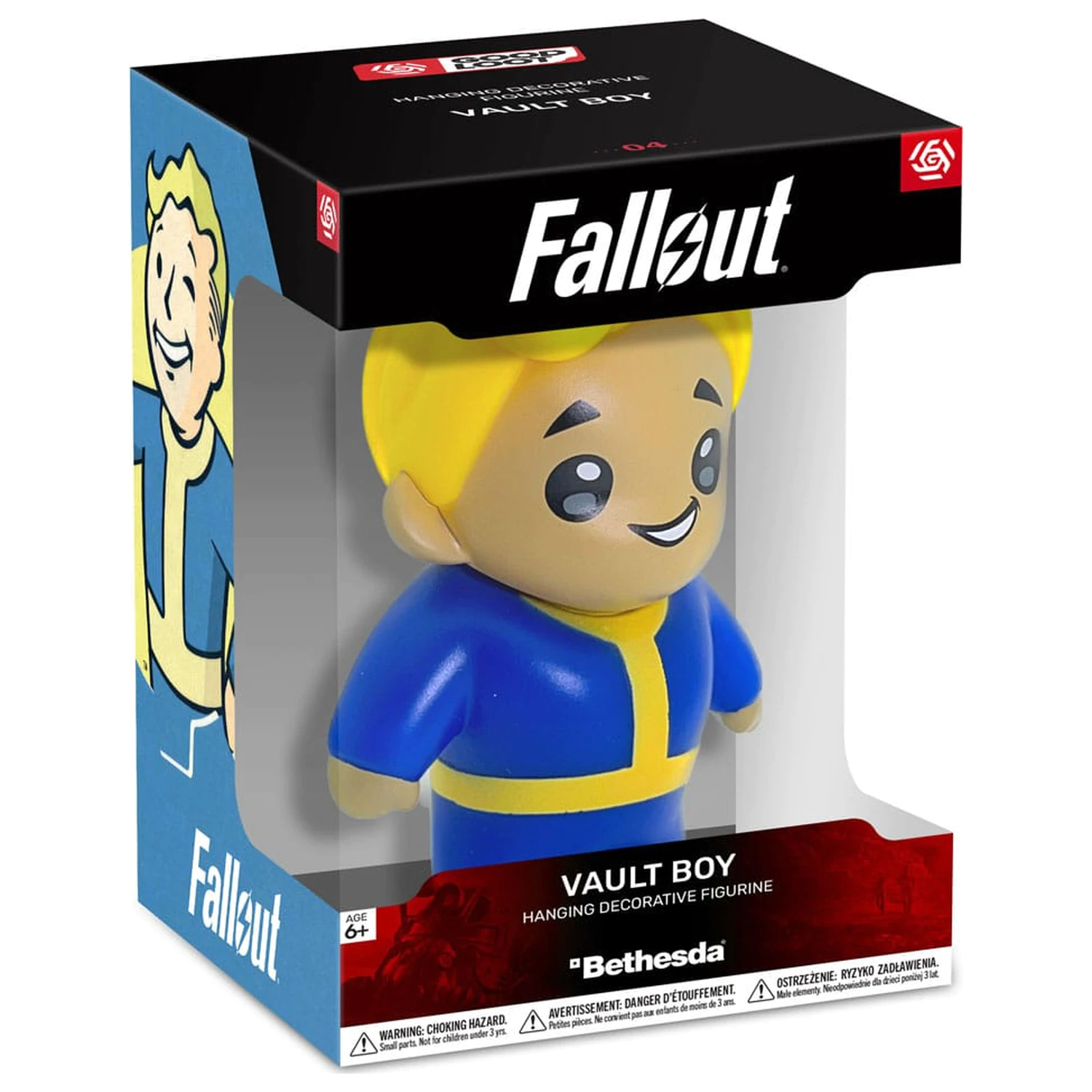 Darčeková sada Fallout Kolekcia Fallout Vault Loot (puzzle, ponožky, figúrka a krúžok na kľúče) produktová fotografia