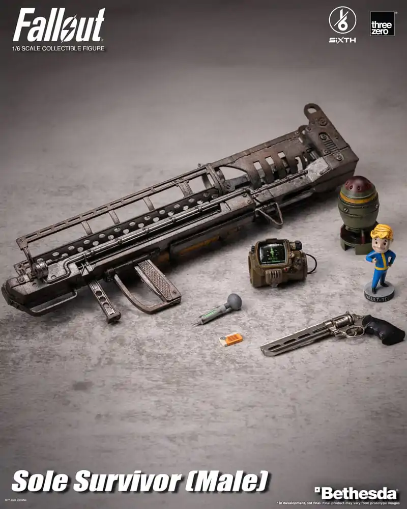 Fallout FigZero Akčná figúrka 1/6 Jediný Prežúvajúci (Muž) 31 cm termékfotó