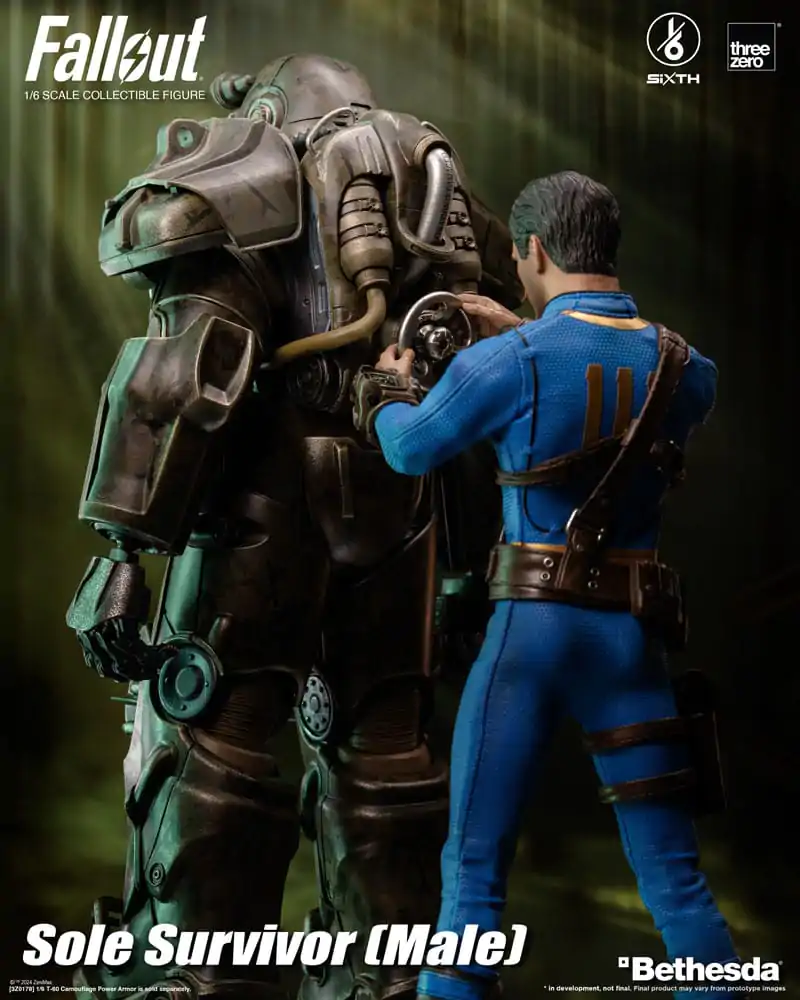 Fallout FigZero Akčná figúrka 1/6 Jediný Prežúvajúci (Muž) 31 cm termékfotó