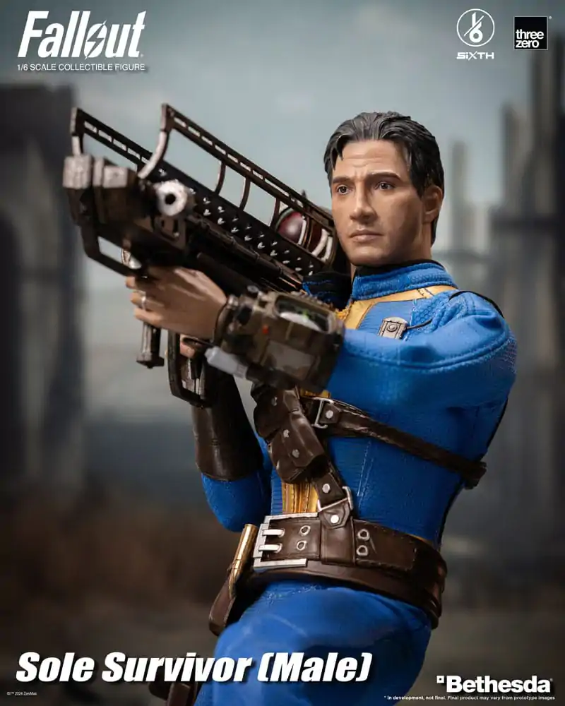 Fallout FigZero Akčná figúrka 1/6 Jediný Prežúvajúci (Muž) 31 cm termékfotó