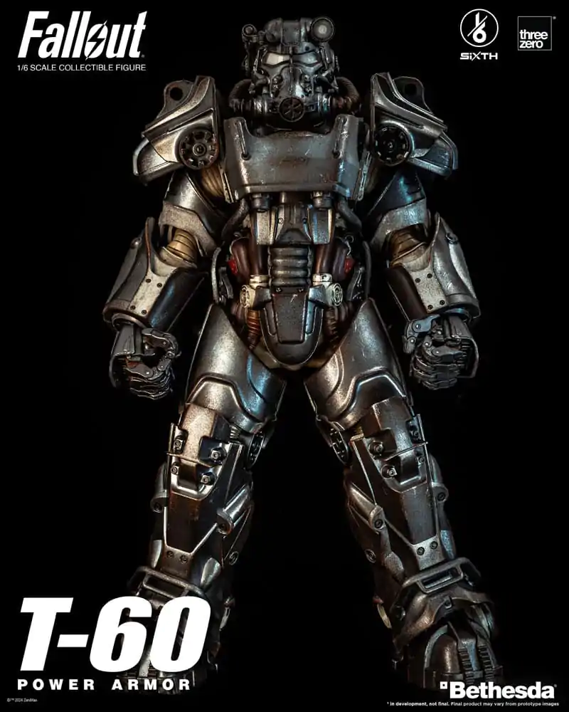 Fallout FigZero Akčná figúrka 1/6 T-60 Power Armor 37 cm termékfotó