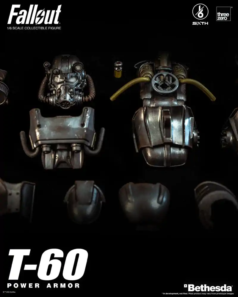 Fallout FigZero Akčná figúrka 1/6 T-60 Power Armor 37 cm termékfotó