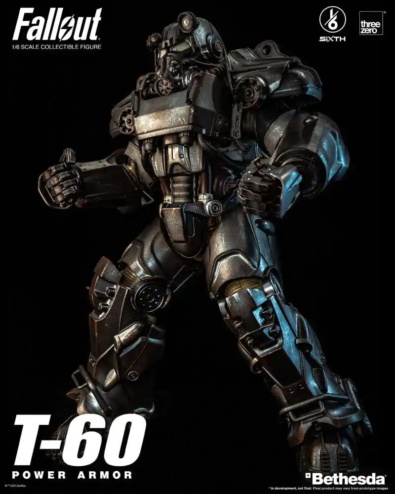 Fallout FigZero Akčná figúrka 1/6 T-60 Power Armor 37 cm termékfotó