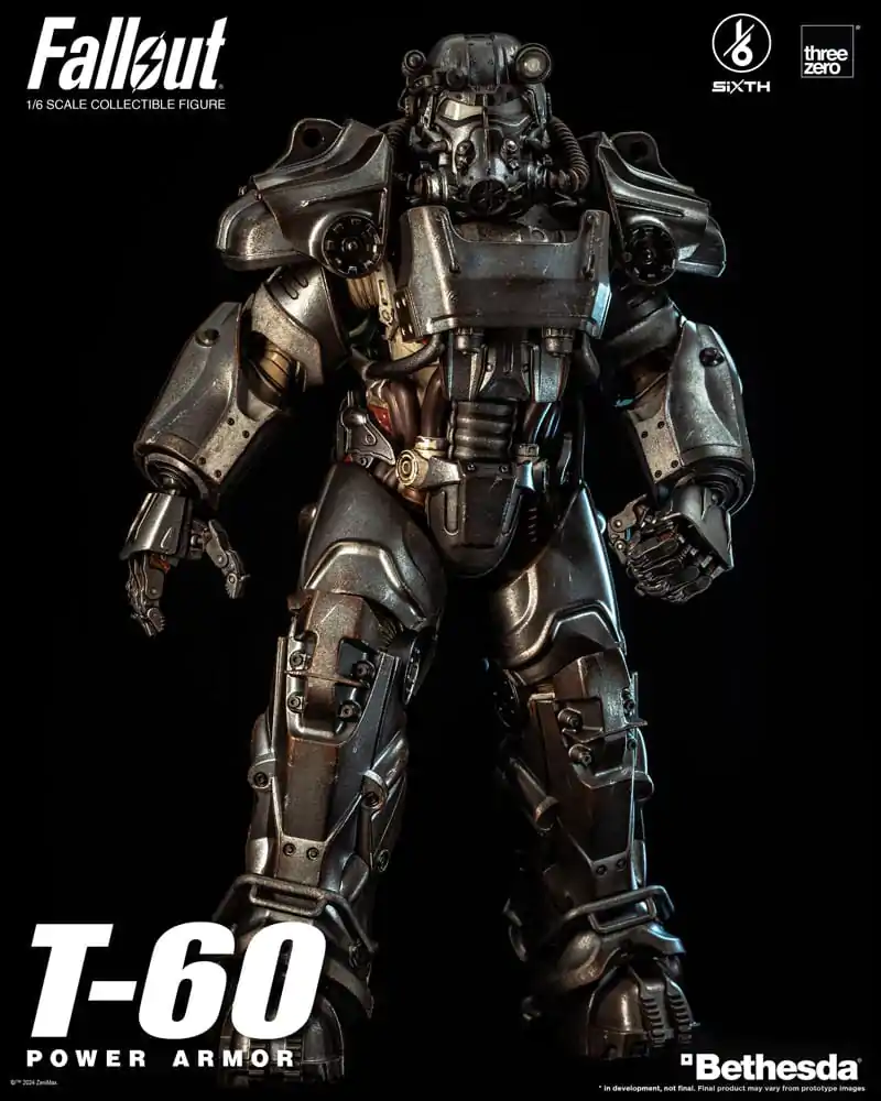 Fallout FigZero Akčná figúrka 1/6 T-60 Power Armor 37 cm termékfotó