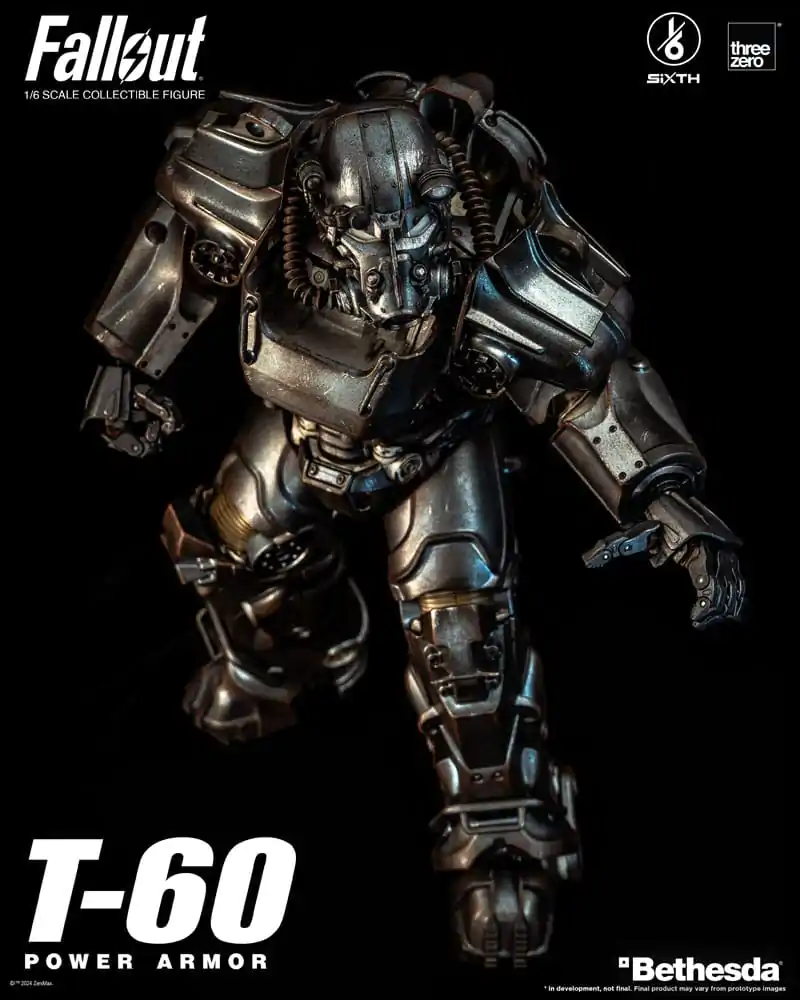 Fallout FigZero Akčná figúrka 1/6 T-60 Power Armor 37 cm termékfotó