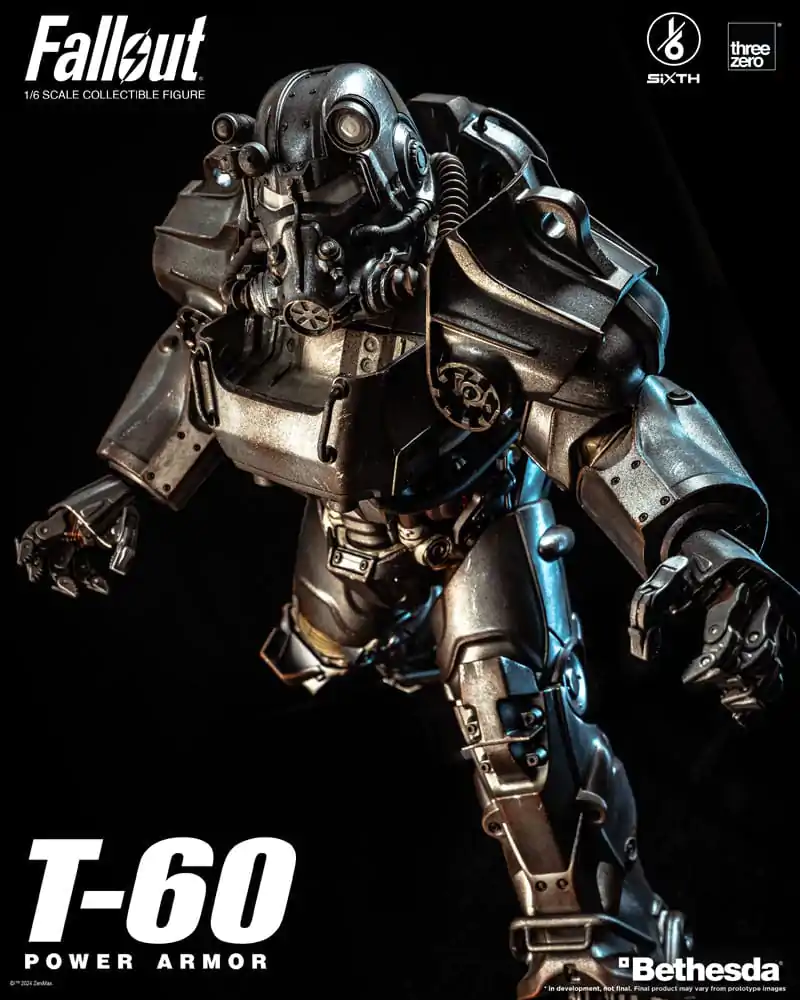 Fallout FigZero Akčná figúrka 1/6 T-60 Power Armor 37 cm termékfotó