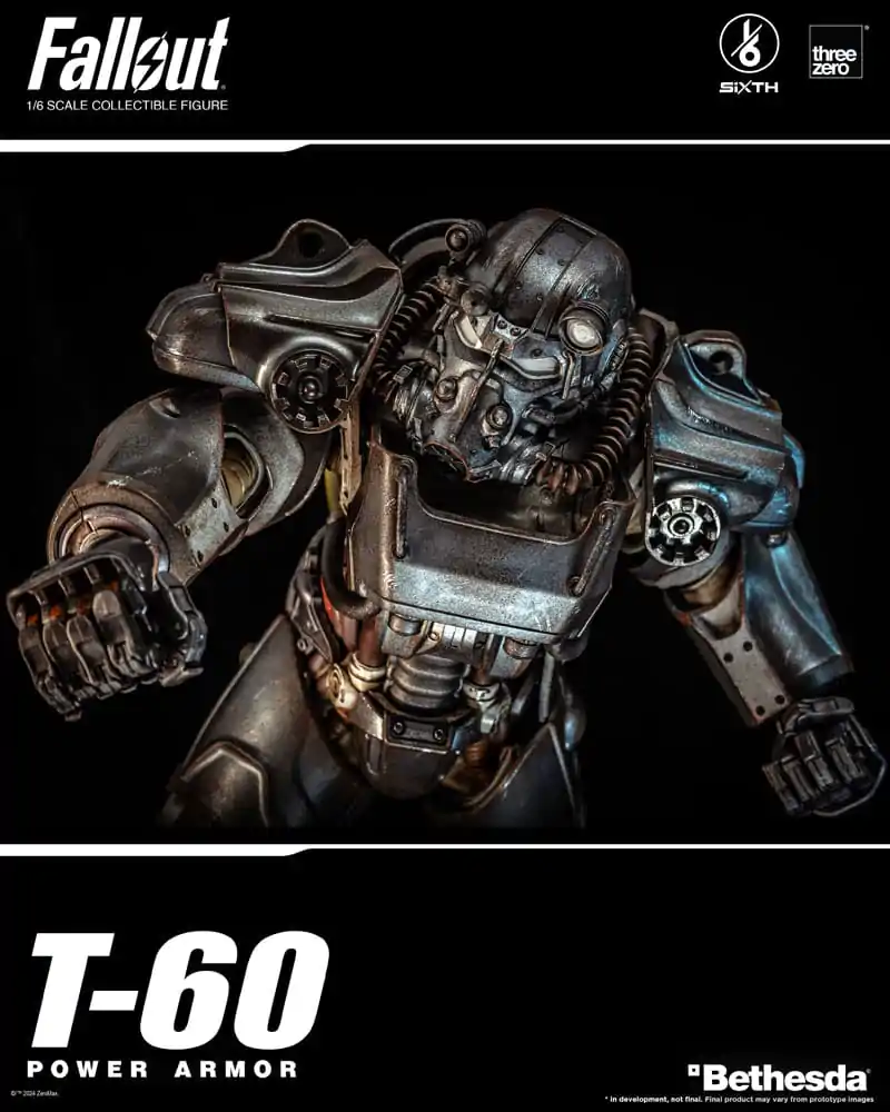 Fallout FigZero Akčná figúrka 1/6 T-60 Power Armor 37 cm termékfotó