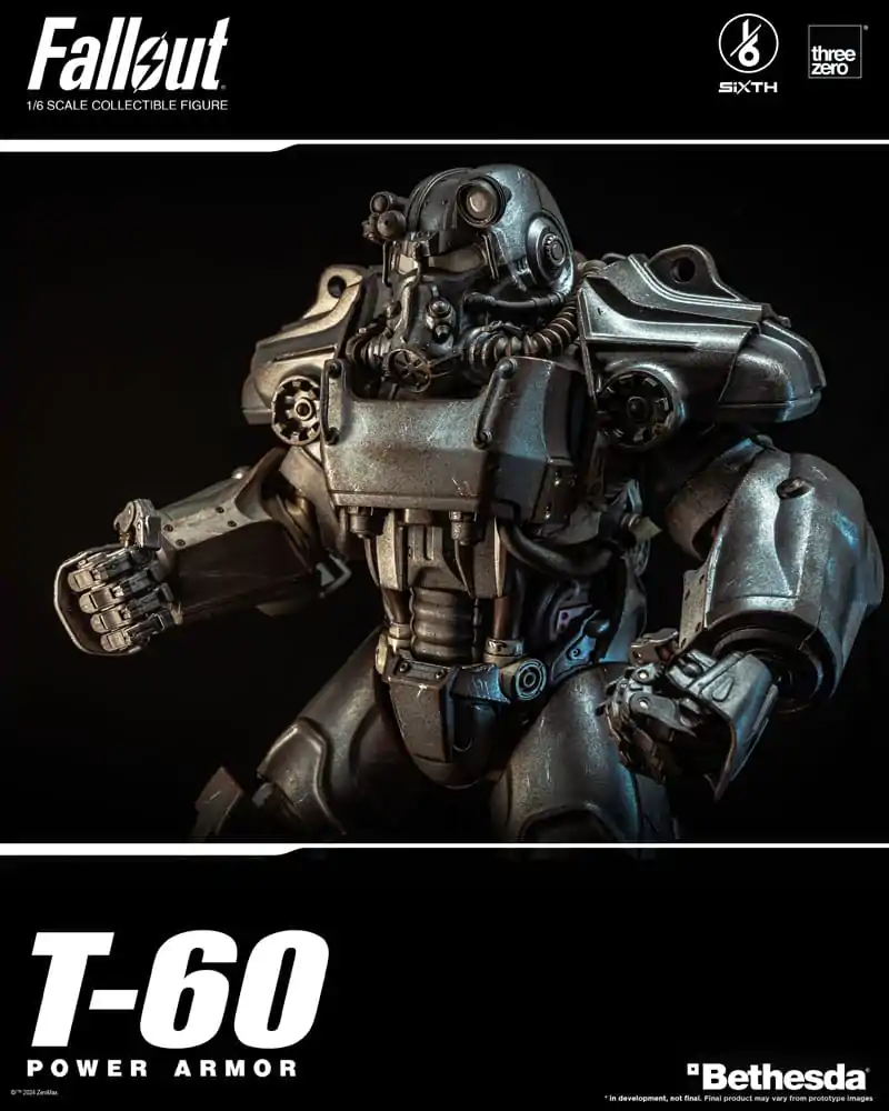 Fallout FigZero Akčná figúrka 1/6 T-60 Power Armor 37 cm termékfotó