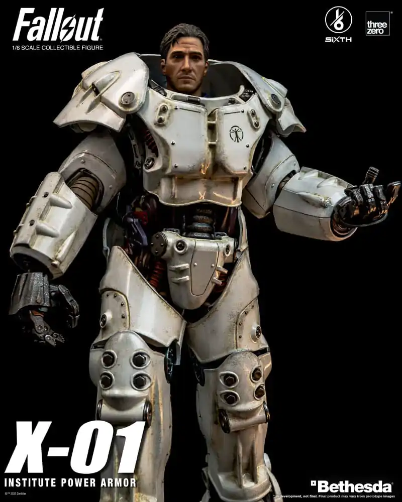 Fallout FigZero akčná figúrka 1/6 X-01 Institute Power Armor 37 cm produktová fotografia