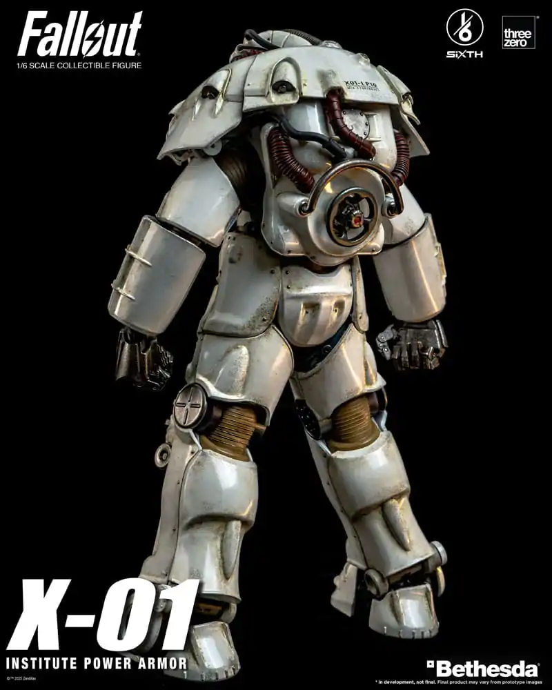 Fallout FigZero akčná figúrka 1/6 X-01 Institute Power Armor 37 cm produktová fotografia
