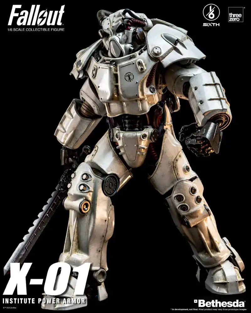 Fallout FigZero akčná figúrka 1/6 X-01 Institute Power Armor 37 cm produktová fotografia
