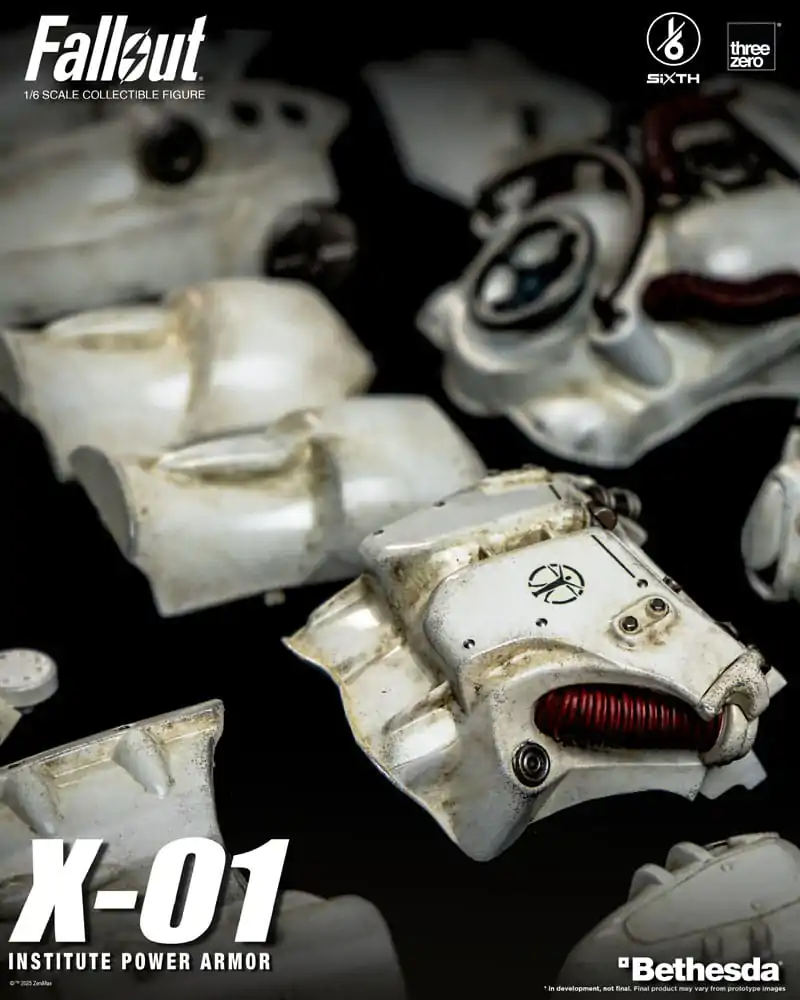 Fallout FigZero akčná figúrka 1/6 X-01 Institute Power Armor 37 cm produktová fotografia