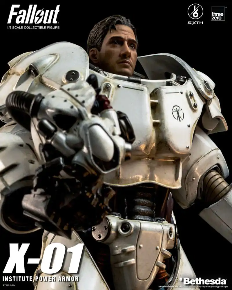 Fallout FigZero akčná figúrka 1/6 X-01 Institute Power Armor 37 cm produktová fotografia