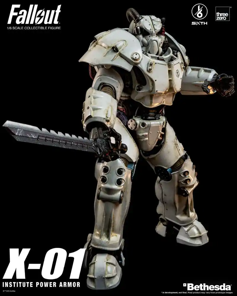 Fallout FigZero akčná figúrka 1/6 X-01 Institute Power Armor 37 cm produktová fotografia