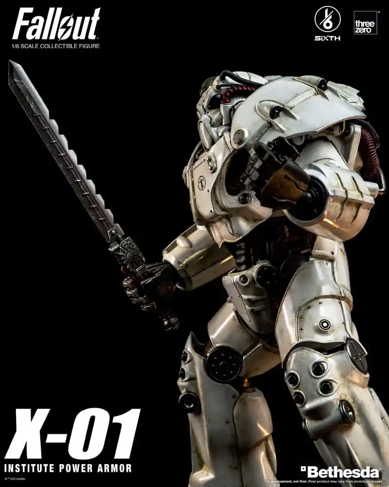 Fallout FigZero akčná figúrka 1/6 X-01 Institute Power Armor 37 cm produktová fotografia