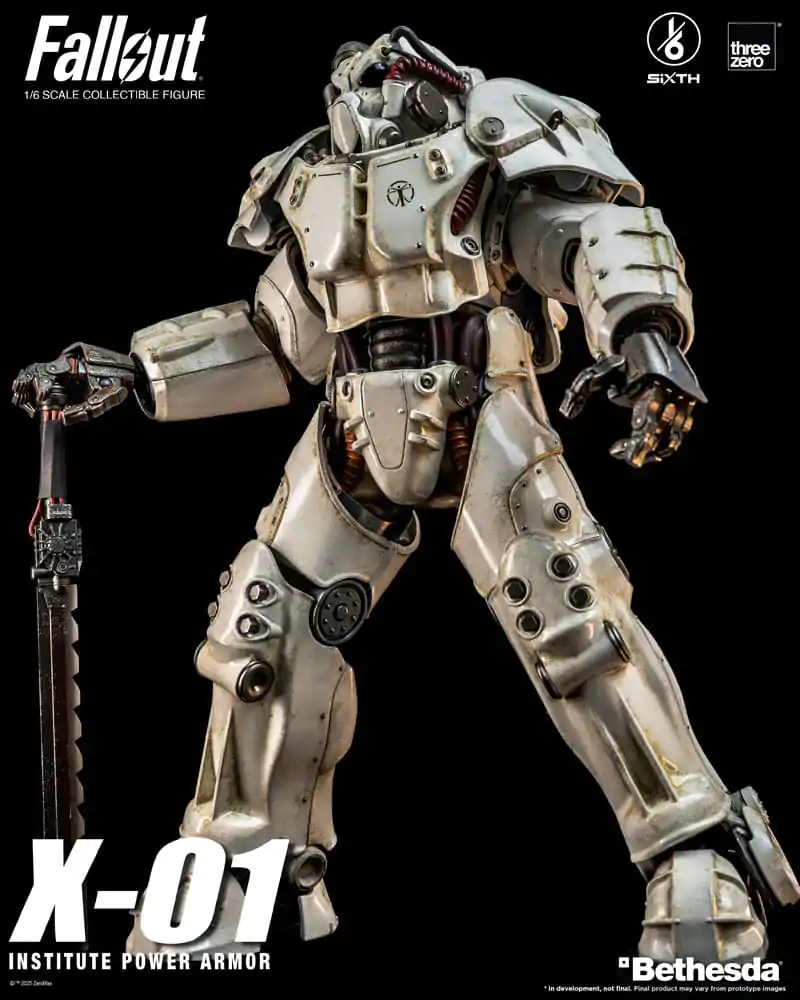 Fallout FigZero akčná figúrka 1/6 X-01 Institute Power Armor 37 cm produktová fotografia