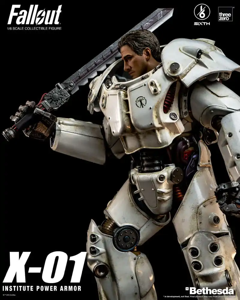 Fallout FigZero akčná figúrka 1/6 X-01 Institute Power Armor 37 cm produktová fotografia