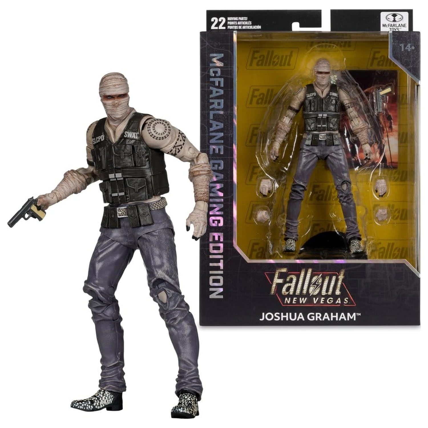 Fallout Gaming Edition akčná figúrka Joshua Graham 17 cm produktová fotografia