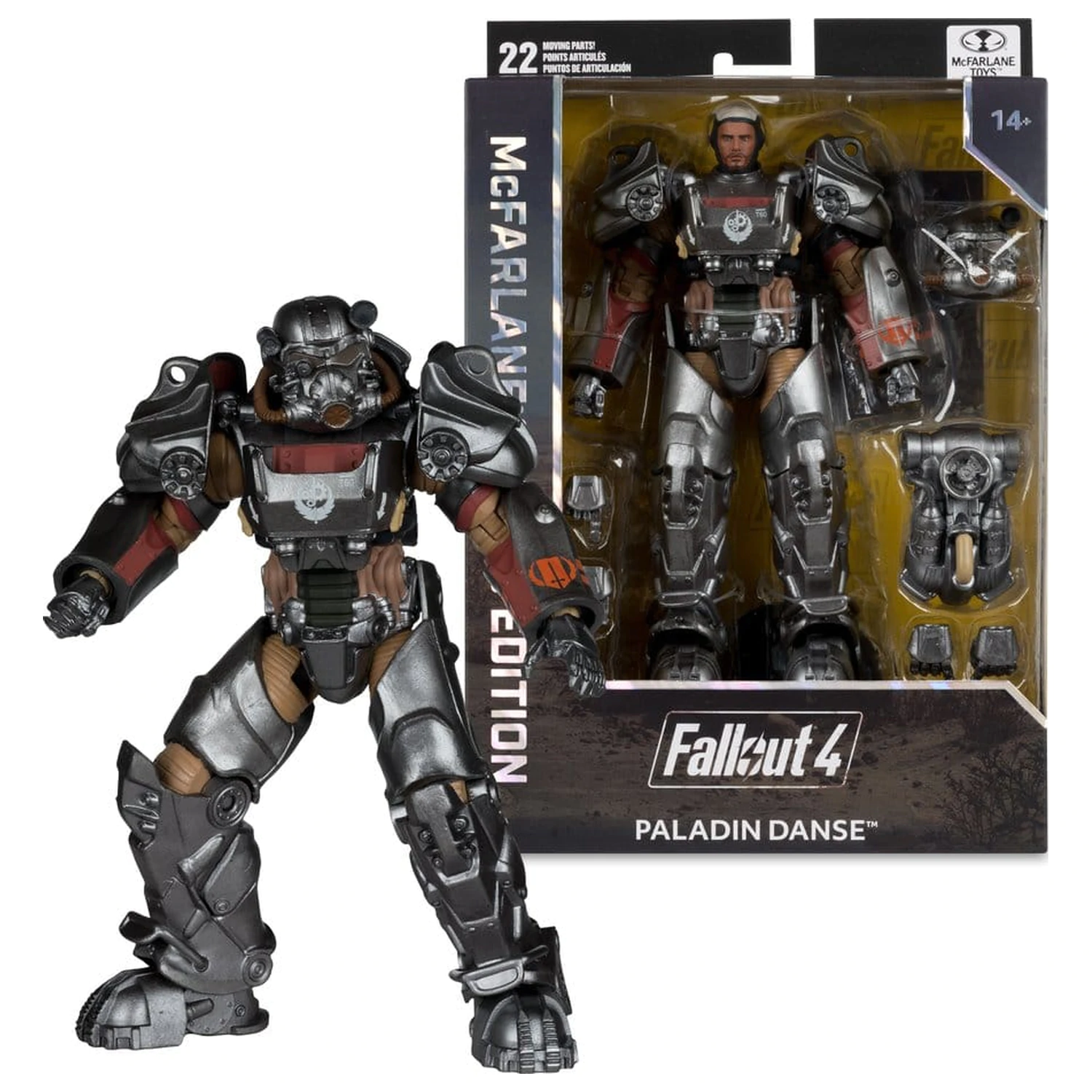 Fallout Gaming Edition akčná figúrka Paladin Danse 20 cm produktová fotografia