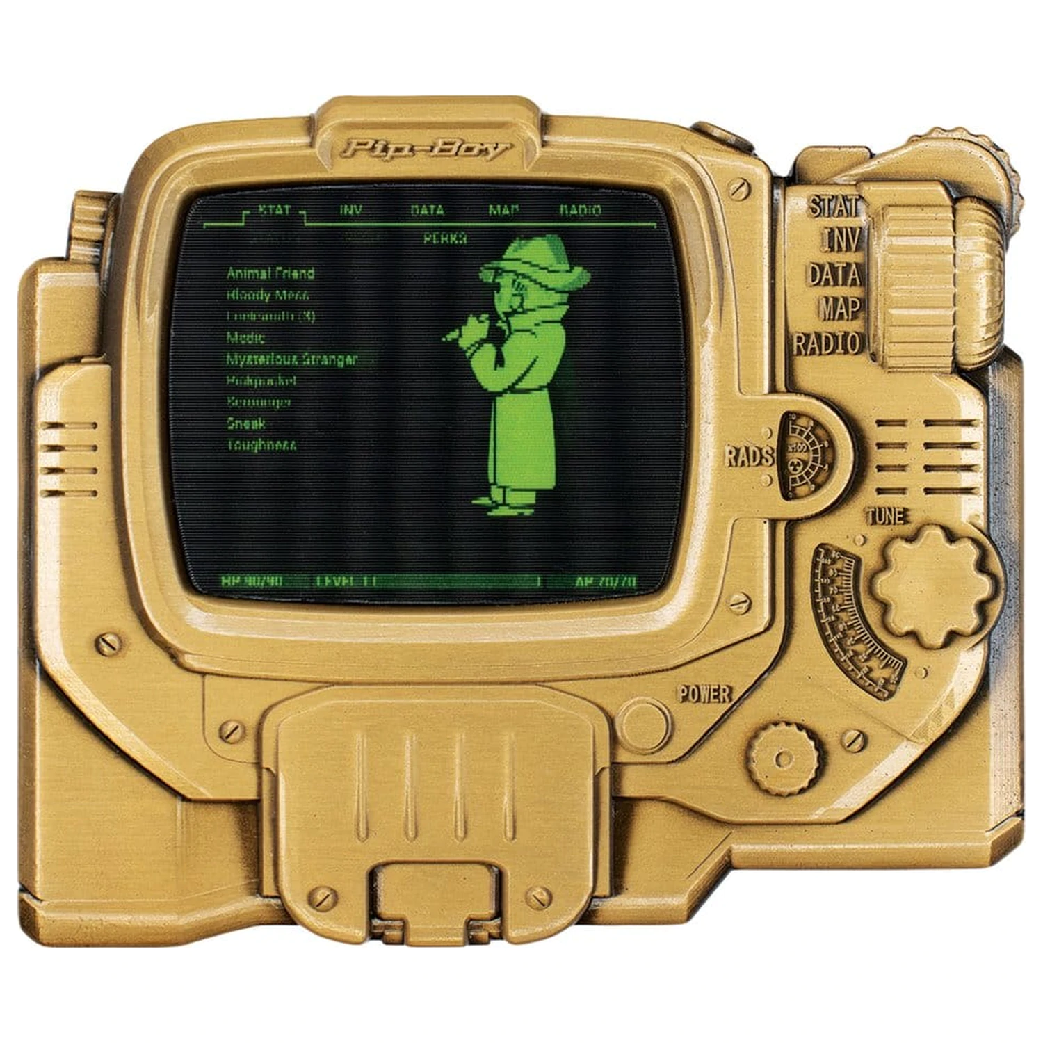 Fallout Ingot Pip-Boy Limitovaná Edícia Lentikulárna Mysterious Stranger Varianta produktová fotografia
