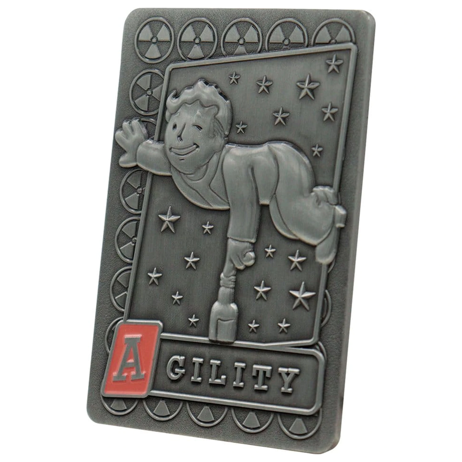 Fallout Ingots s albumom S.P.E.C.I.A.L. zberateľský album na karty Perk produktová fotografia