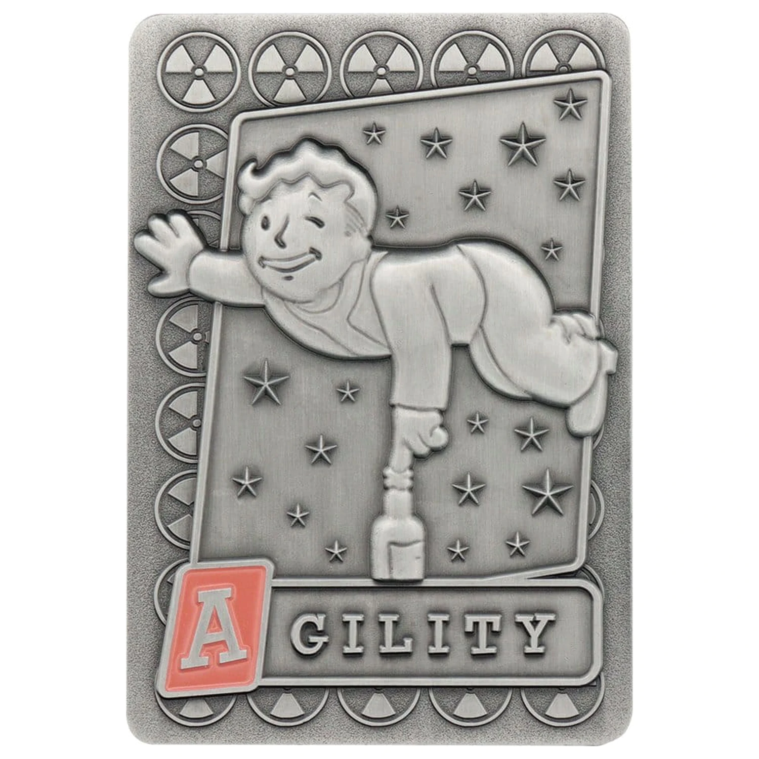 Fallout Ingots s albumom S.P.E.C.I.A.L. zberateľský album na karty Perk produktová fotografia