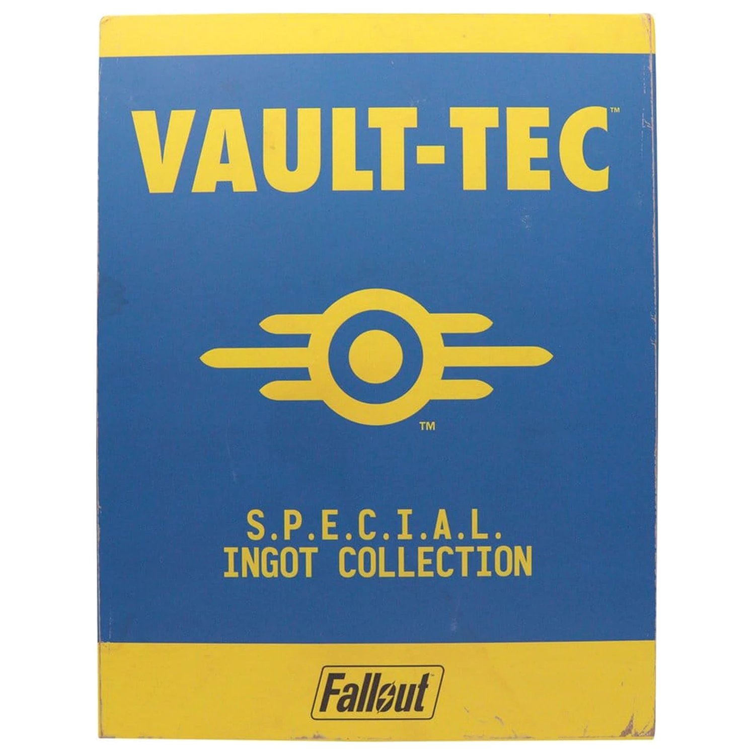 Fallout Ingots s albumom S.P.E.C.I.A.L. zberateľský album na karty Perk produktová fotografia