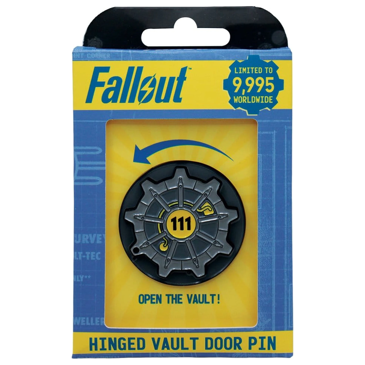 Fallout Odznakový kolík Vault Door 111 Limited Edition S kĺbovým závesom produktová fotografia