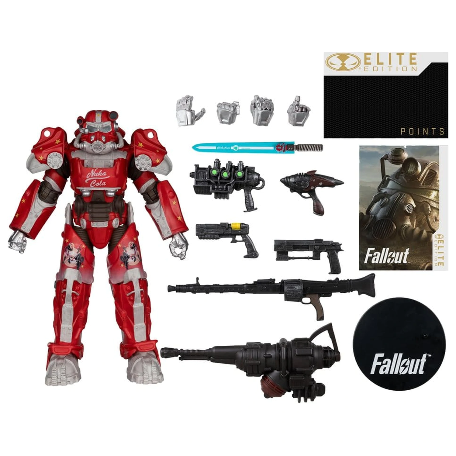 Fallout McFarlane Elite Edition Akčná figúrka Fallout 76 Nuka Cola T-60 (Gold Label) 19 cm produktová fotografia