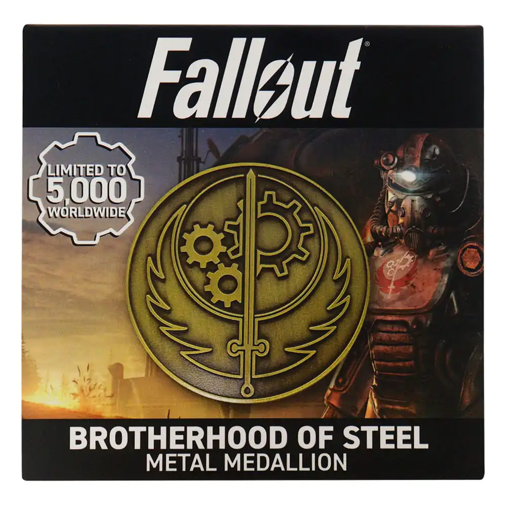 Fallout Medallion Brotherhood of Steel termékfotó