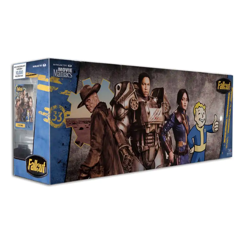 Fallout Movie Maniacs PVC figurky 4-pack Lucy, Maximus, The Ghoul & Vault Boy 15 cm termékfotó