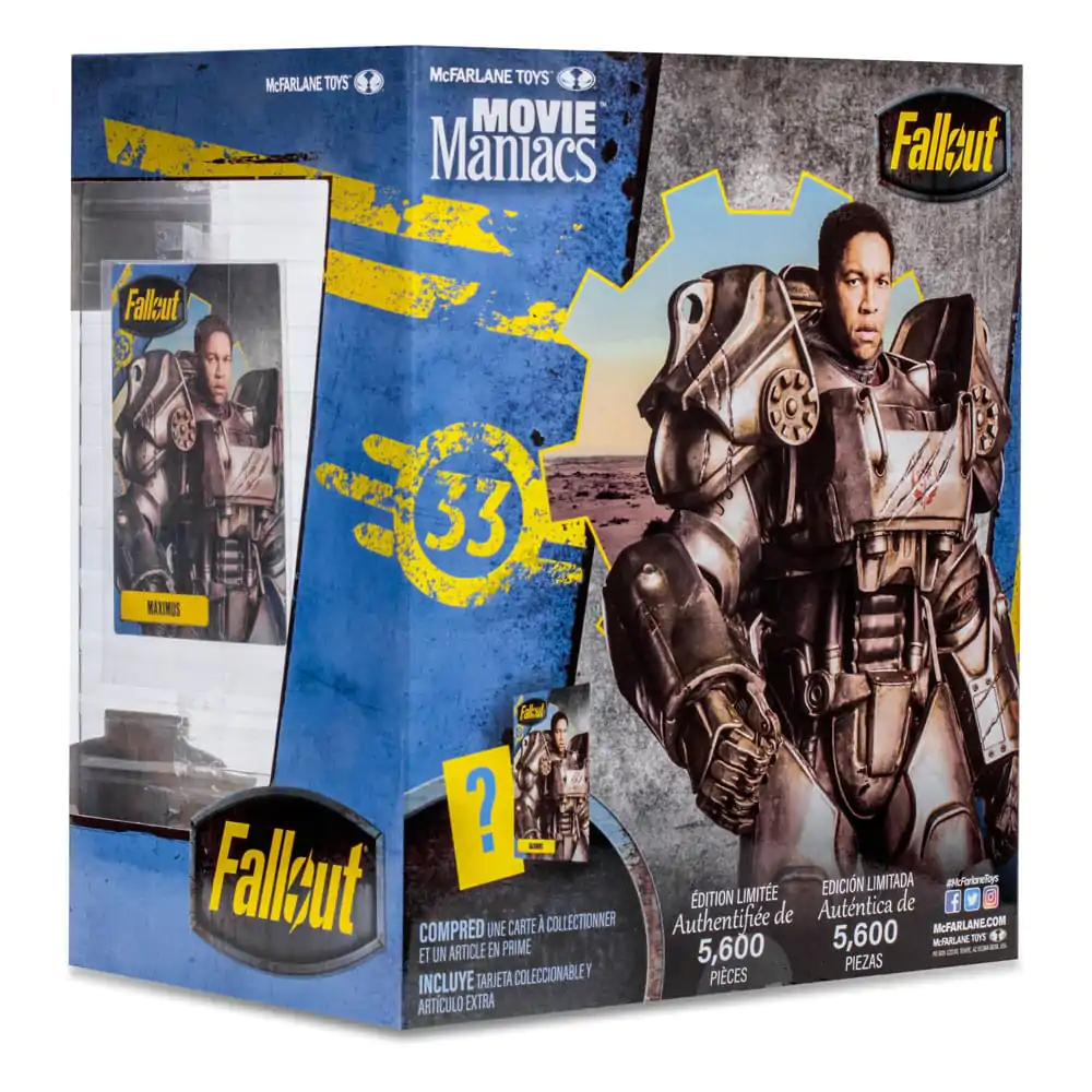 Fallout Movie Maniacs Akčná figúrka Maximus 15 cm produktová fotografia