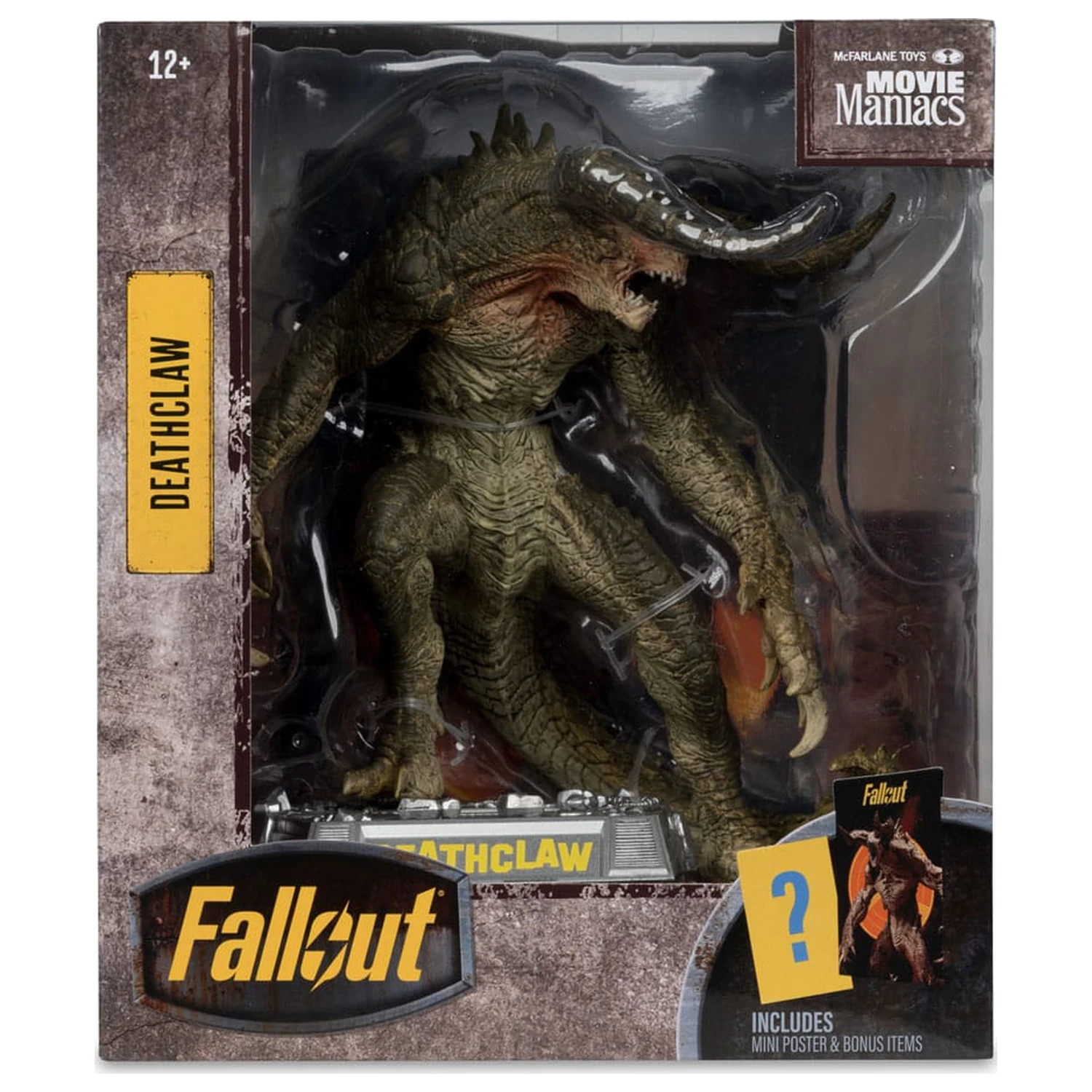 Fallout Movie Maniacs akčná figúrka Deathclaw (Season 2) 19 cm produktová fotografia