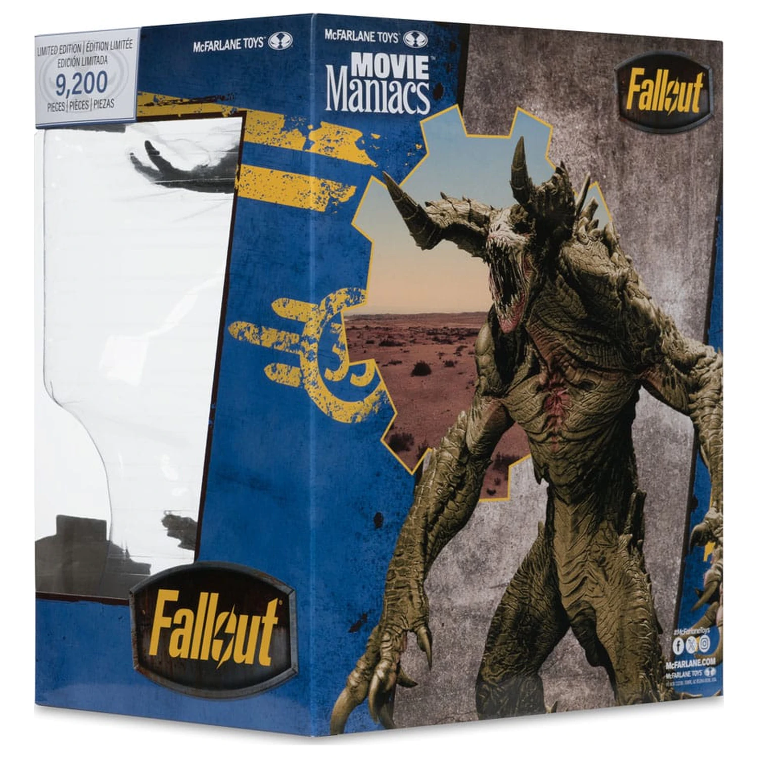 Fallout Movie Maniacs akčná figúrka Deathclaw (Season 2) 19 cm produktová fotografia