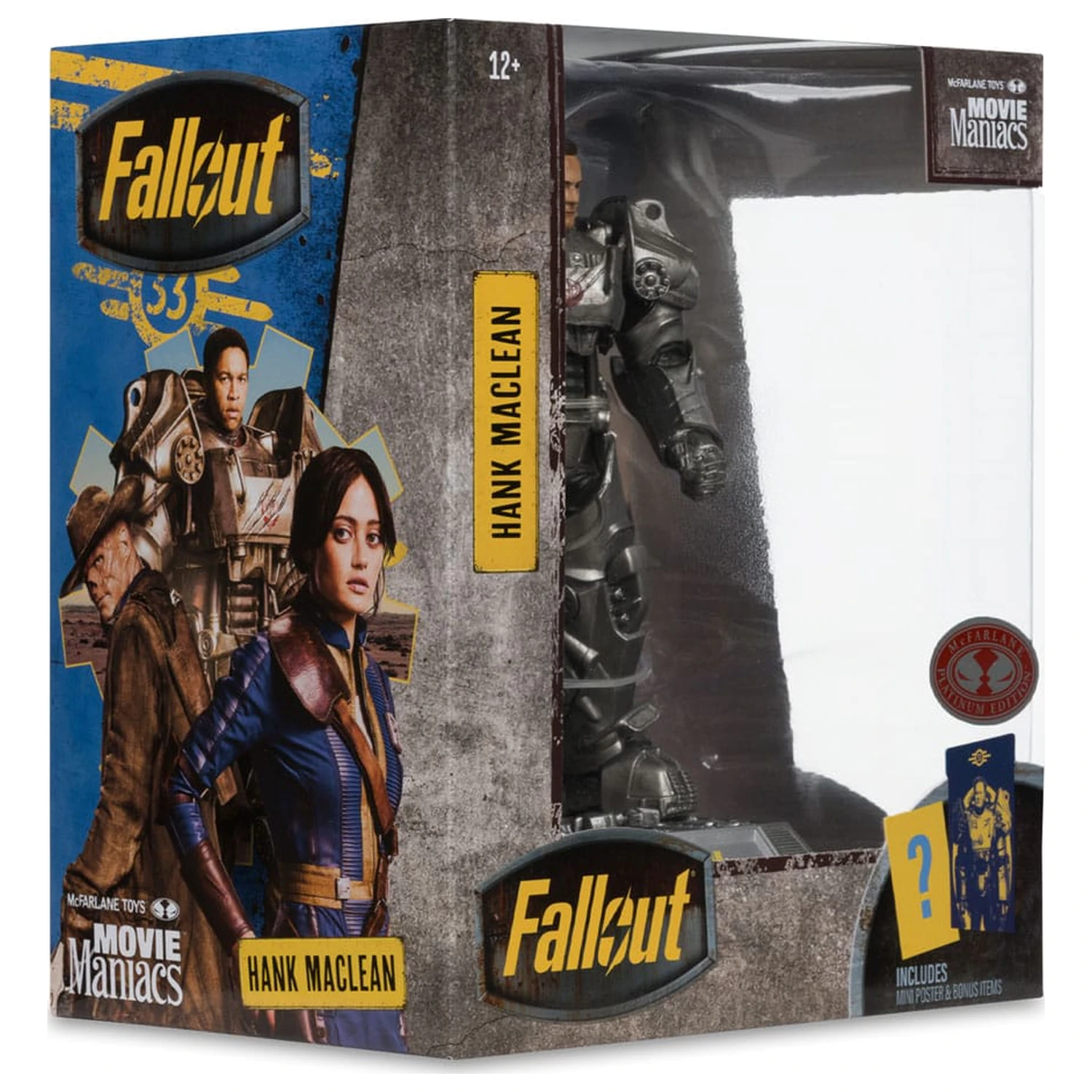 Fallout Movie Maniacs akčná figúrka Hank Maclean (Season 2) (Red Platinum Edition) 17 cm produktová fotografia