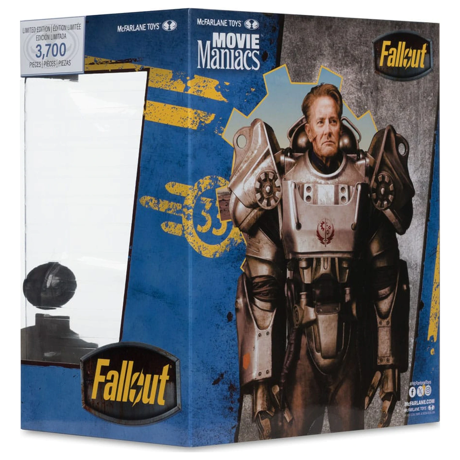 Fallout Movie Maniacs akčná figúrka Hank Maclean (Season 2) (Red Platinum Edition) 17 cm produktová fotografia