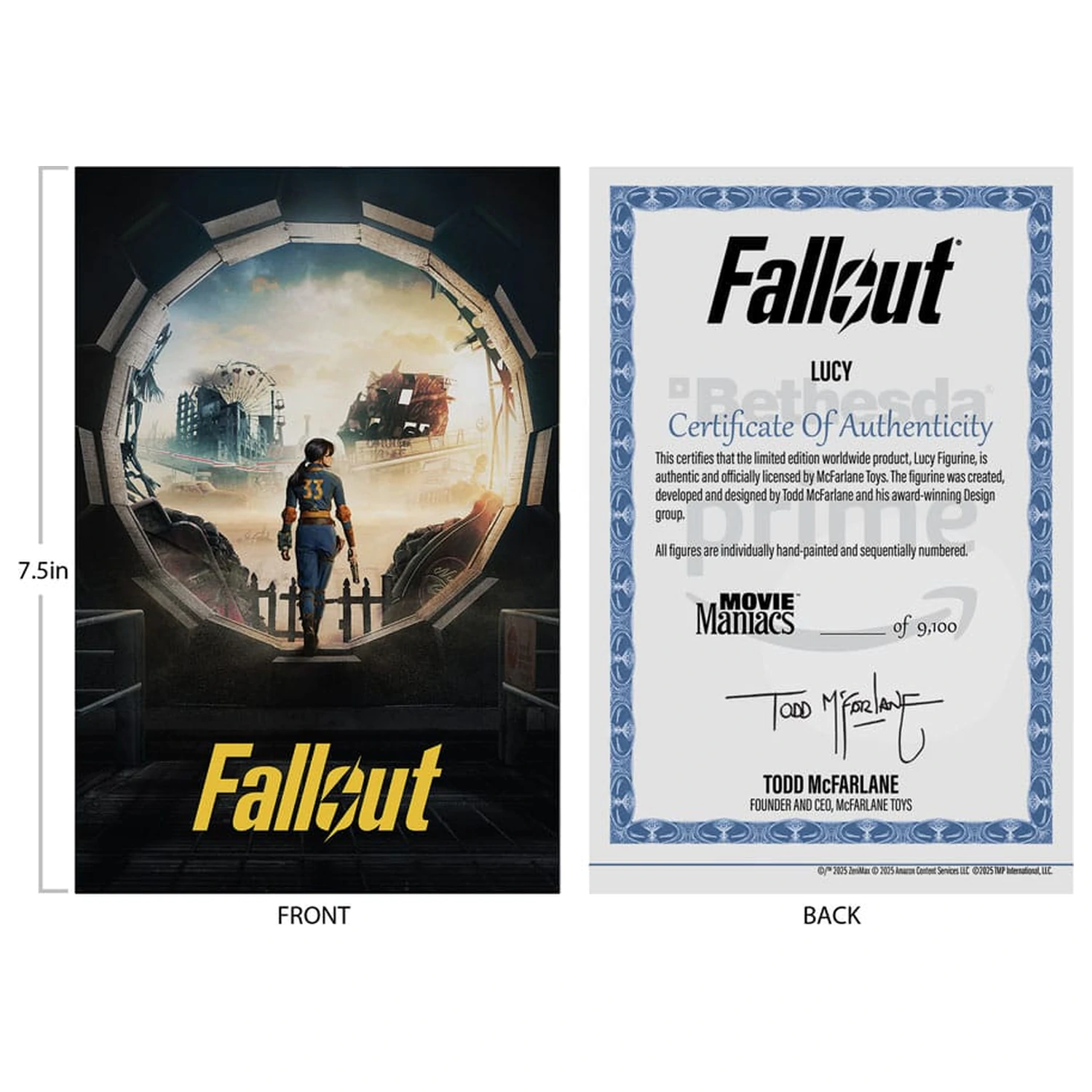 Fallout Movie Maniacs Action Figure Lucy (Season 2) 15 cm produktová fotografia