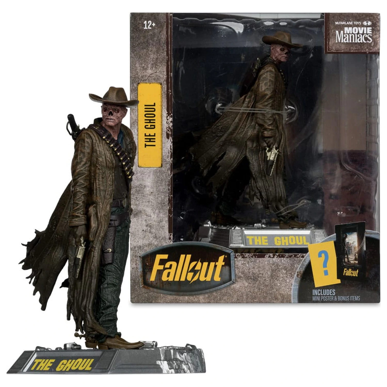Fallout Movie Maniacs akčná figúrka The Ghoul (Season 2) 17 cm produktová fotografia