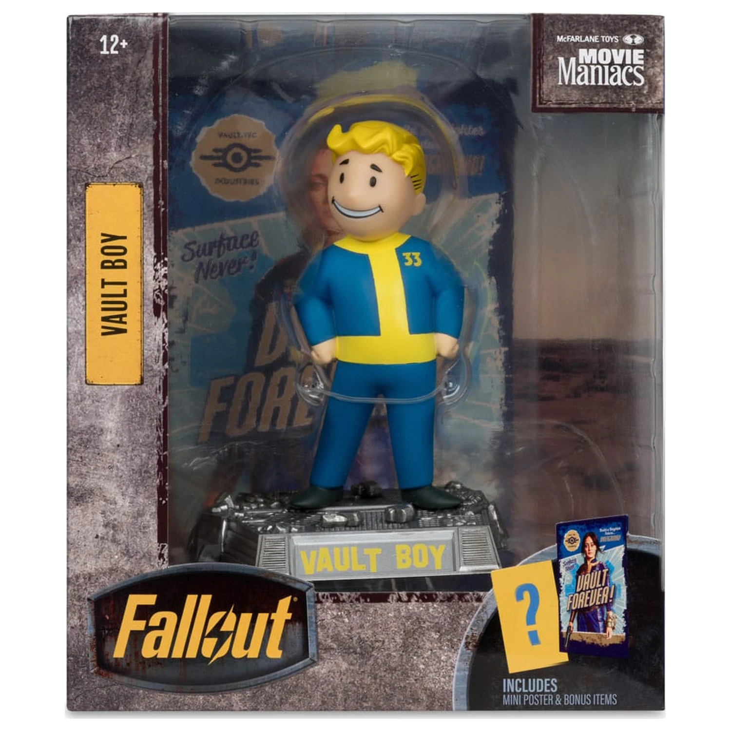 Fallout Movie Maniacs Akčná figúrka Vault Boy Verzia 2 14 cm produktová fotografia