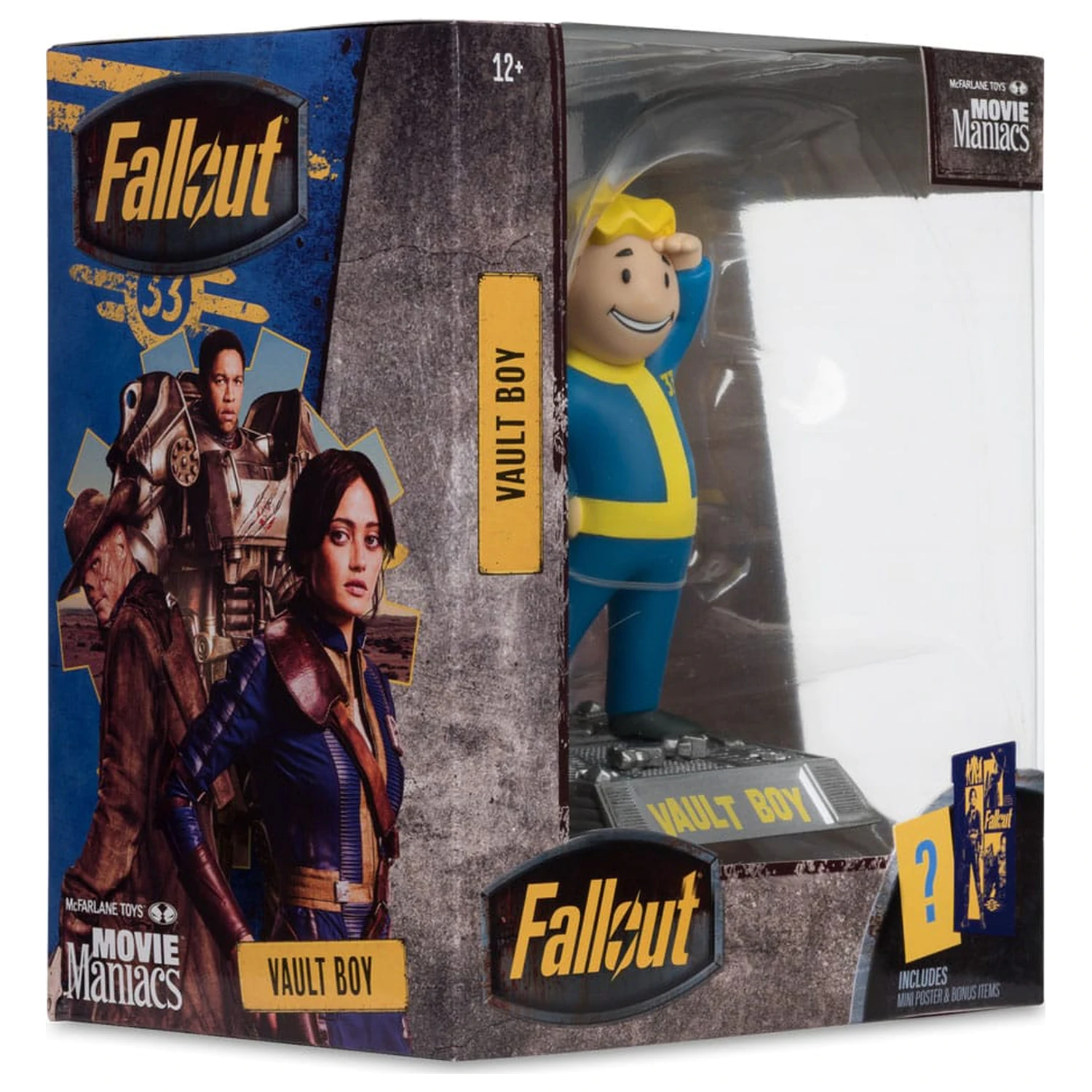 Fallout Movie Maniacs akčná figúrka Vault Boy Version 3 14 cm produktová fotografia