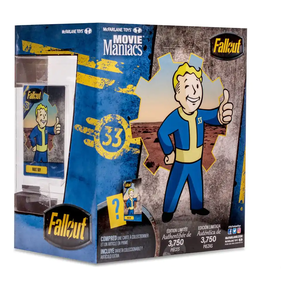 Fallout Movie Maniacs Akčná figúrka Vault Boy (Gold Label) 15 cm produktová fotografia