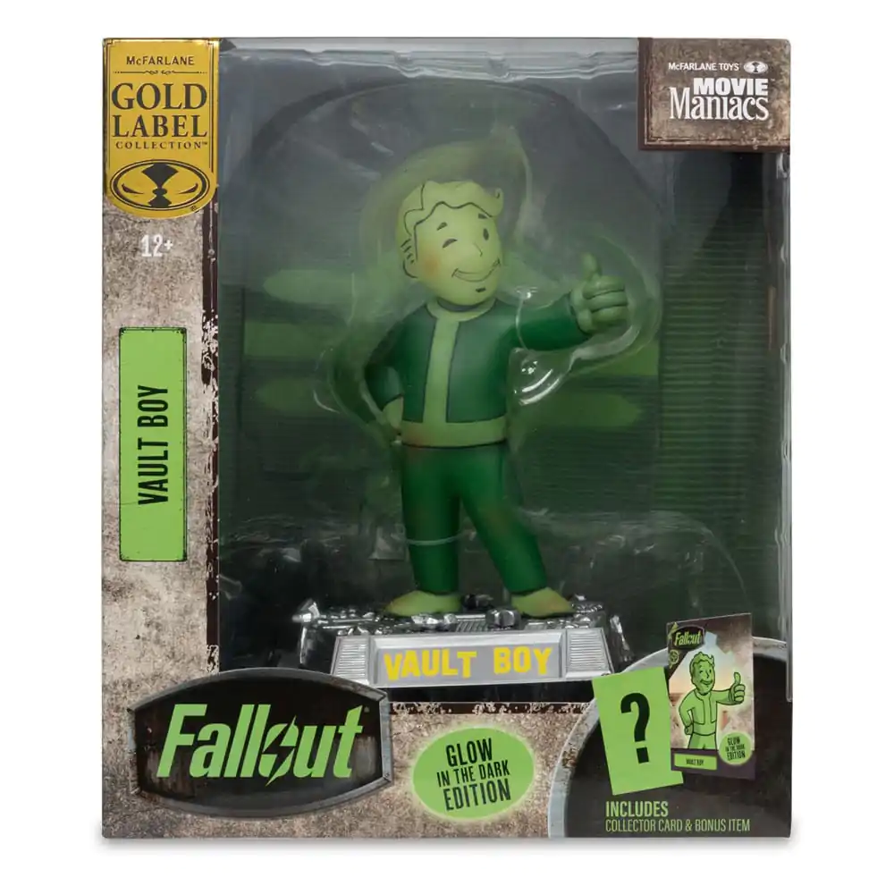 Fallout Movie Maniacs PVC Socha Vault Boy 13 cm produktová fotografia
