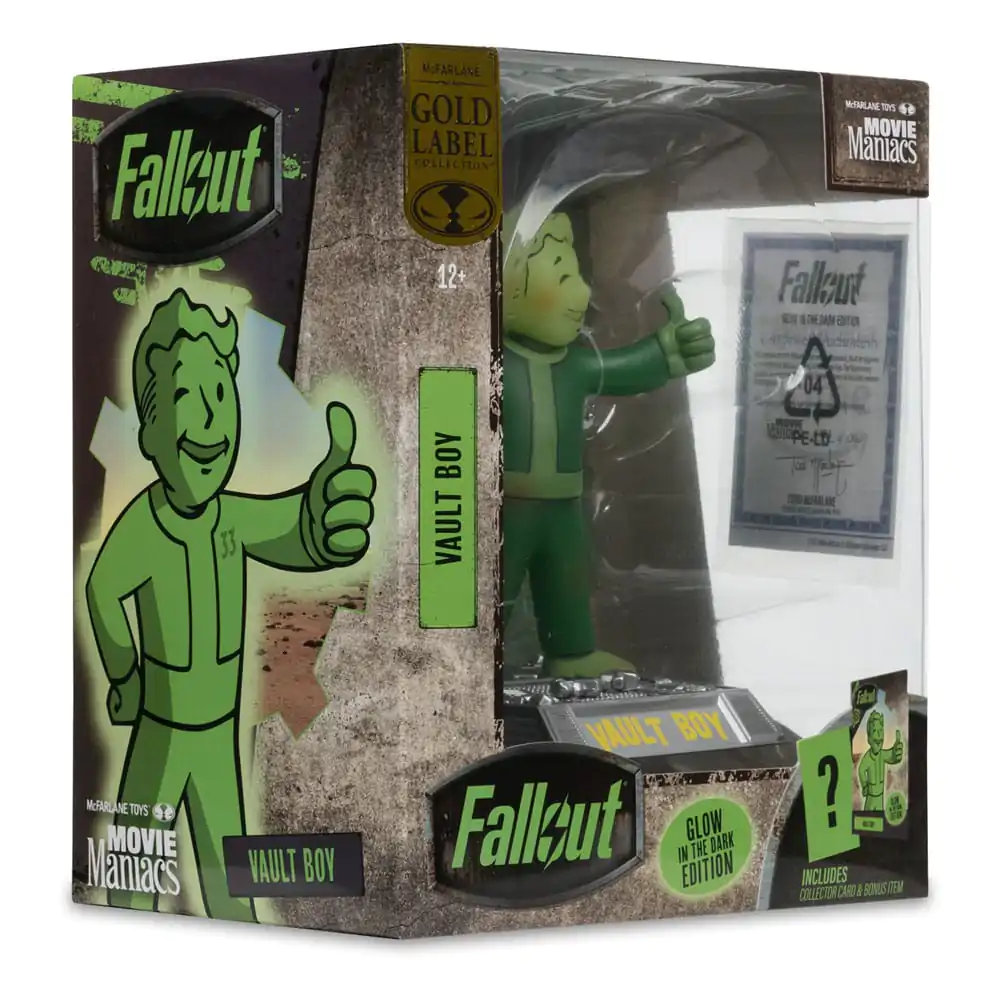 Fallout Movie Maniacs PVC Socha Vault Boy 13 cm produktová fotografia