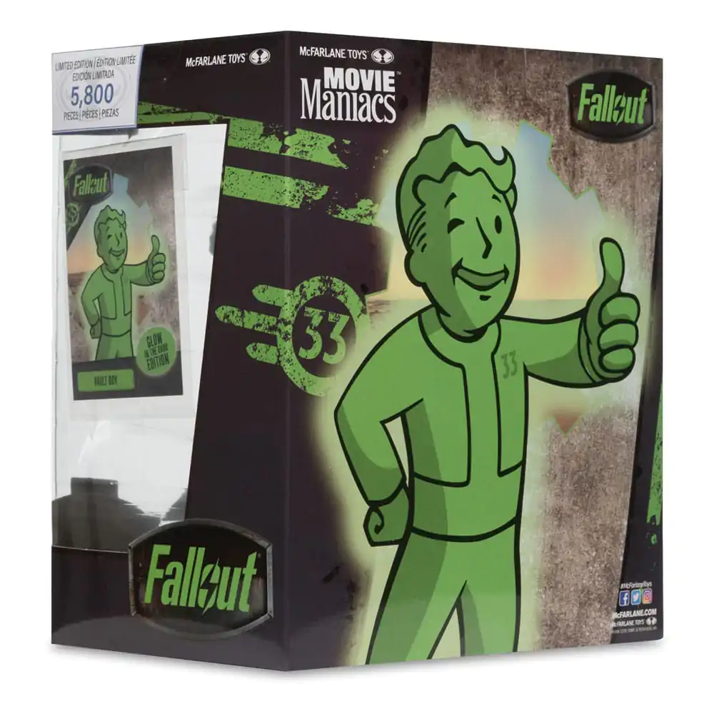Fallout Movie Maniacs PVC Socha Vault Boy 13 cm produktová fotografia