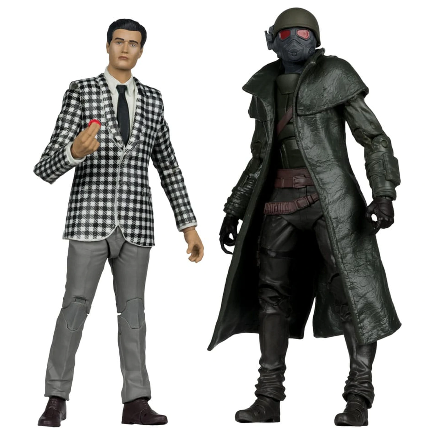Fallout: New Vegas Socha 2-Pack Riot Ranger Armor & Benny Survivor 18 cm produktová fotografia