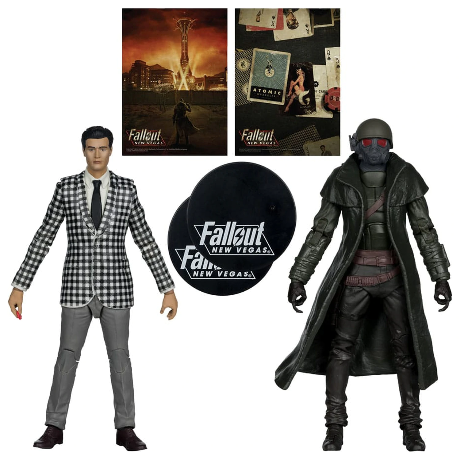 Fallout: New Vegas Socha 2-Pack Riot Ranger Armor & Benny Survivor 18 cm produktová fotografia