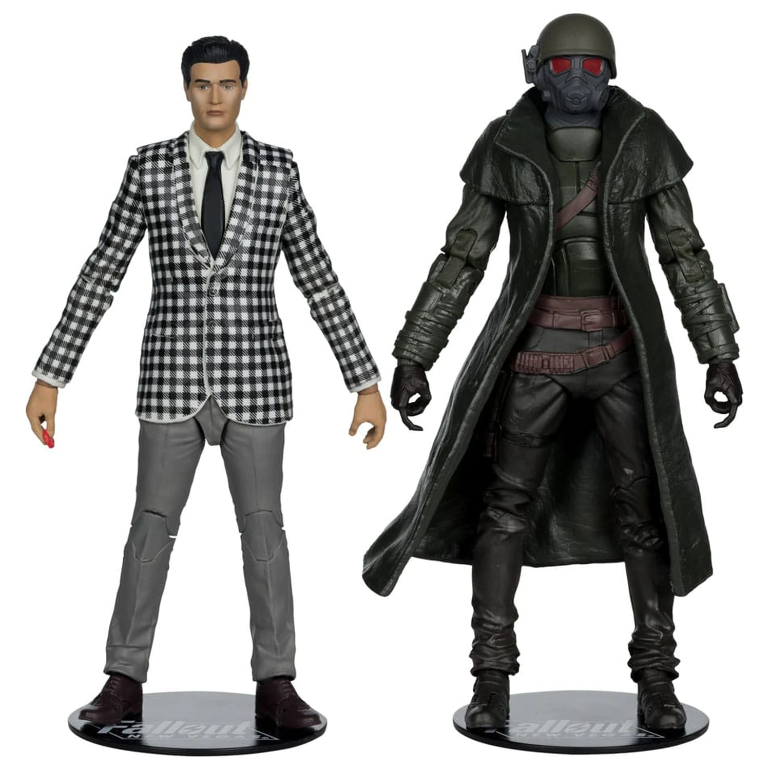 Fallout: New Vegas Socha 2-Pack Riot Ranger Armor & Benny Survivor 18 cm produktová fotografia