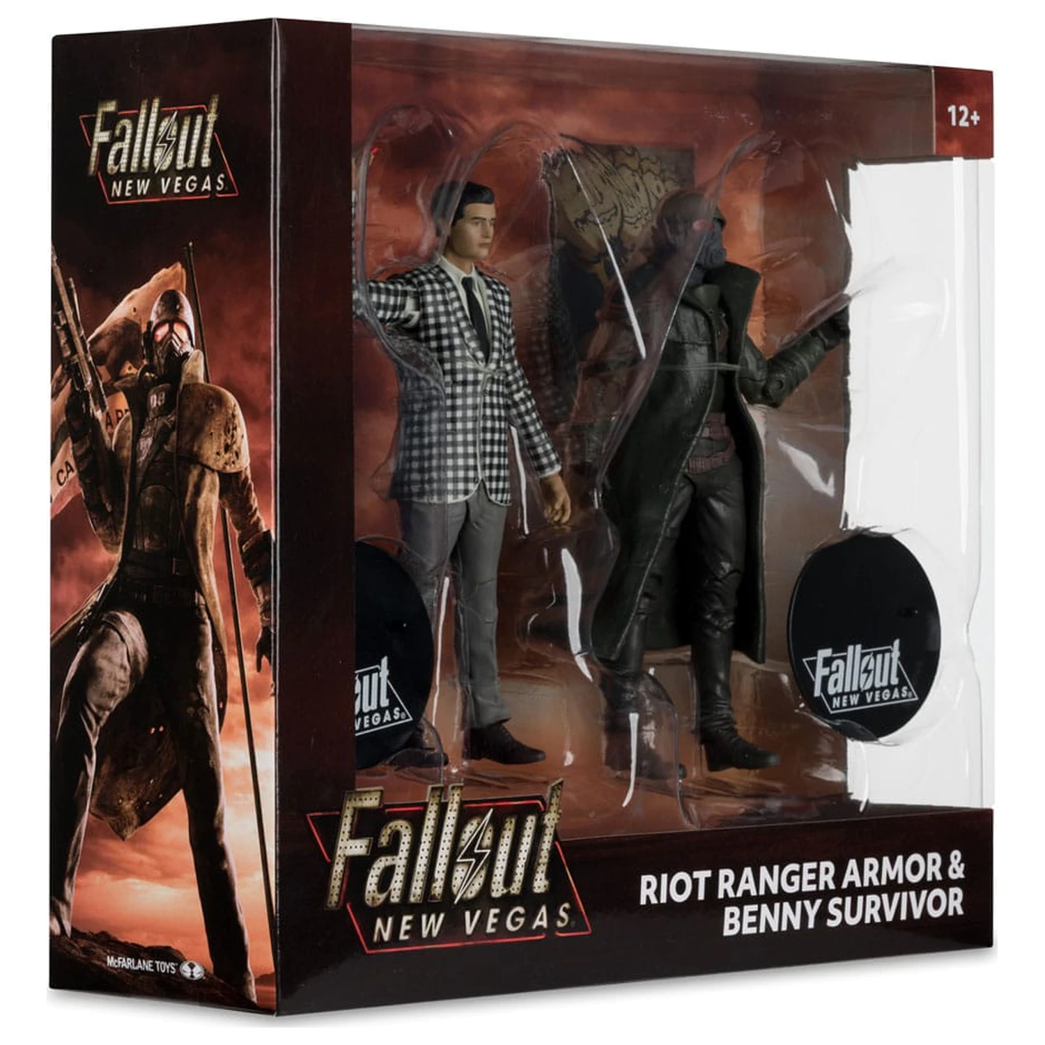 Fallout: New Vegas Socha 2-Pack Riot Ranger Armor & Benny Survivor 18 cm produktová fotografia
